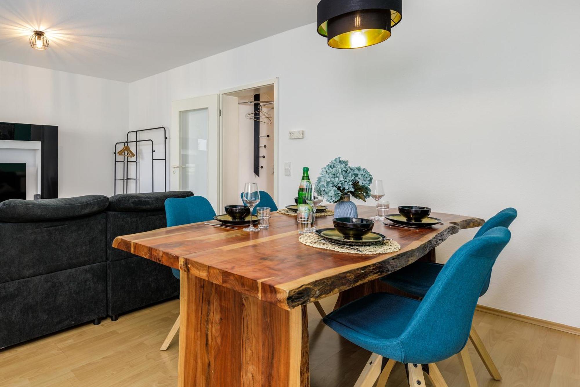 2 Zimmer Wohnung, Kueche, Bad, Balkon, Netflix Alzey Exterior photo