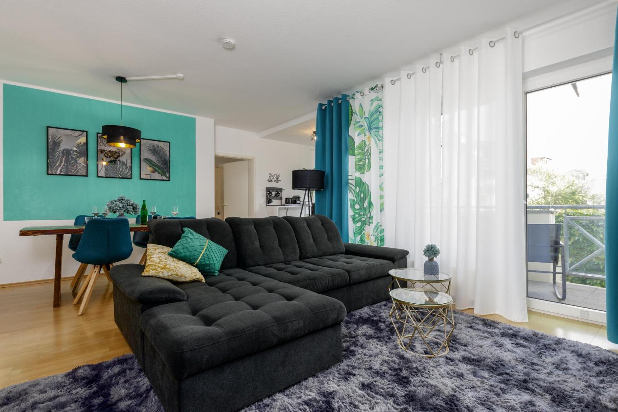 2 Zimmer Wohnung, Kueche, Bad, Balkon, Netflix Alzey Exterior photo